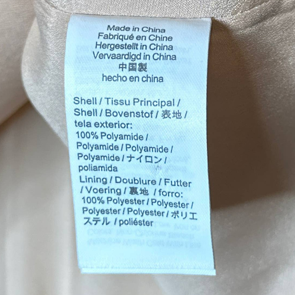 J. Crew Ruffle Neck Clip Dot Blouse in Bronzed Clay Style Medium - Picture 7 of 7